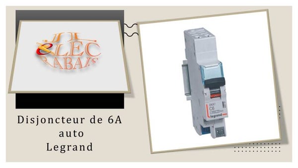 Disjoncteur de 6A auto Legrand