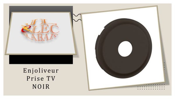 Enjoliveur " prise TV NOIR " Legrand Céliane