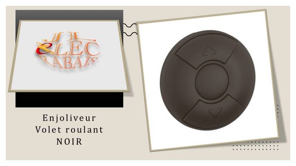 Enjoliveur " commande de volet roulant NOIR " Legrand Céliane *