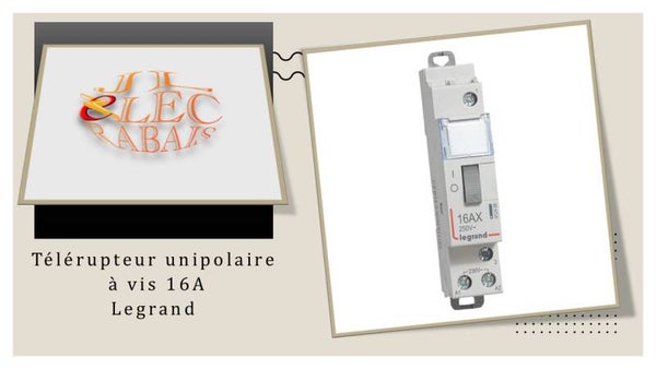 Télérupteur standart à vis 16A Legrand