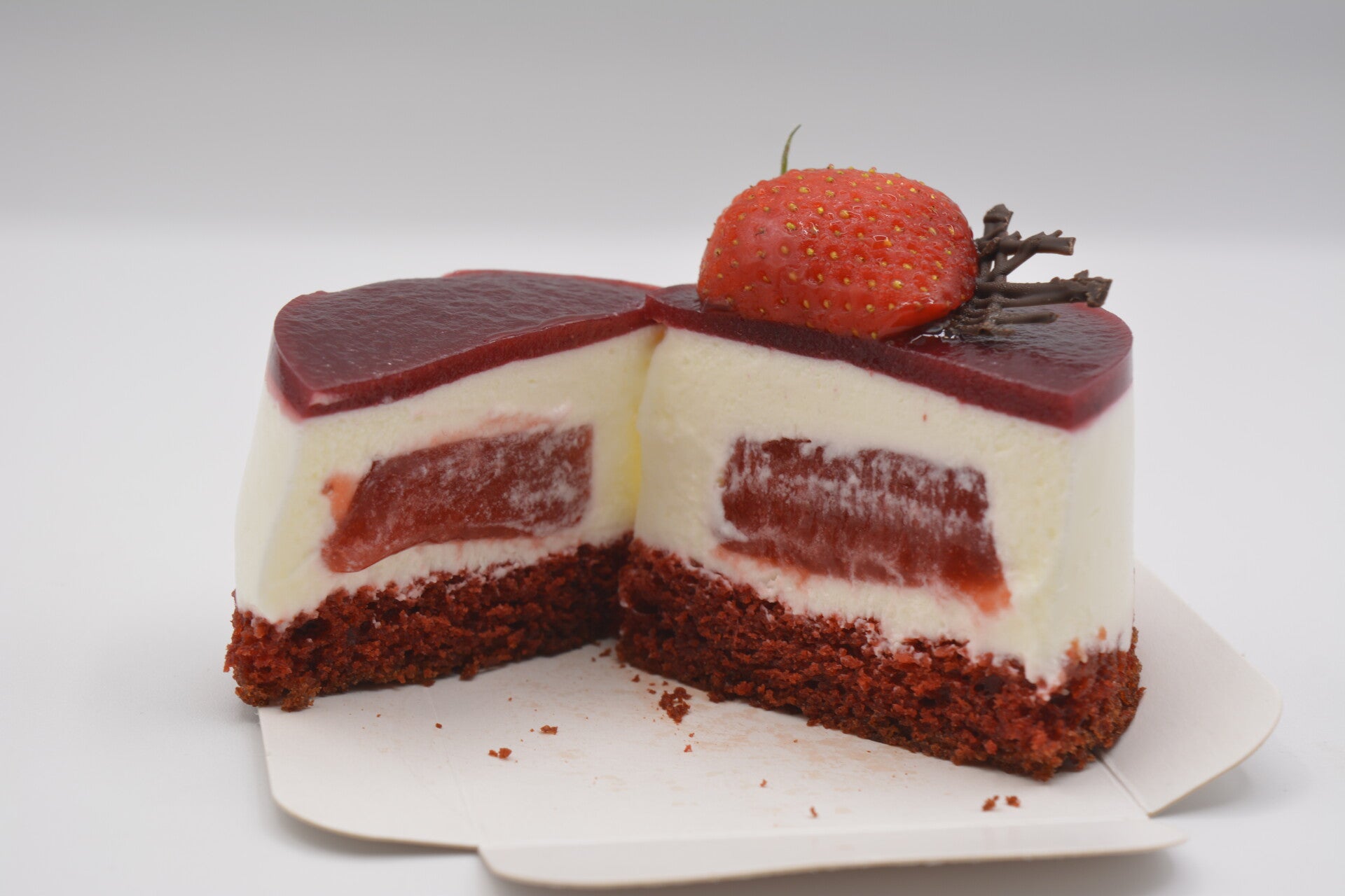 Cheescakes de fresa -frambuesa 6 unidades.