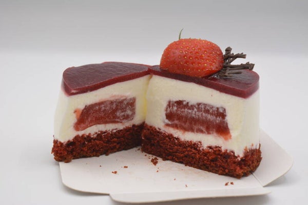 Cheescakes de fresa -frambuesa 6 unidades.