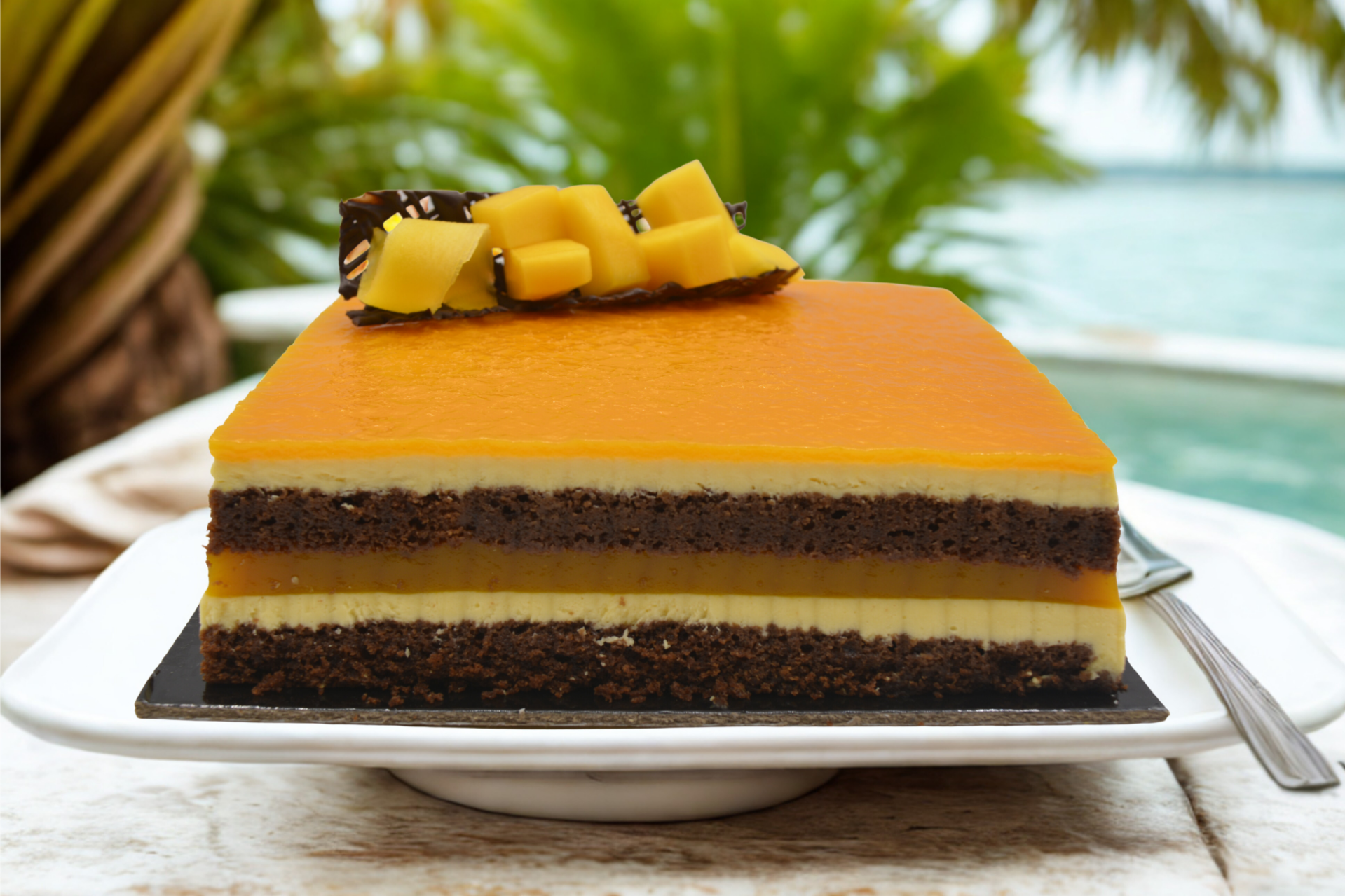 Mousse de Mango y Maracuya