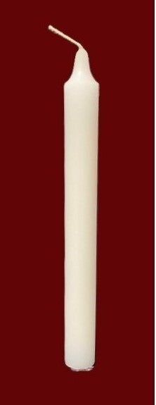 BCA001 BOUGIE BLANCHE - Teintée masse