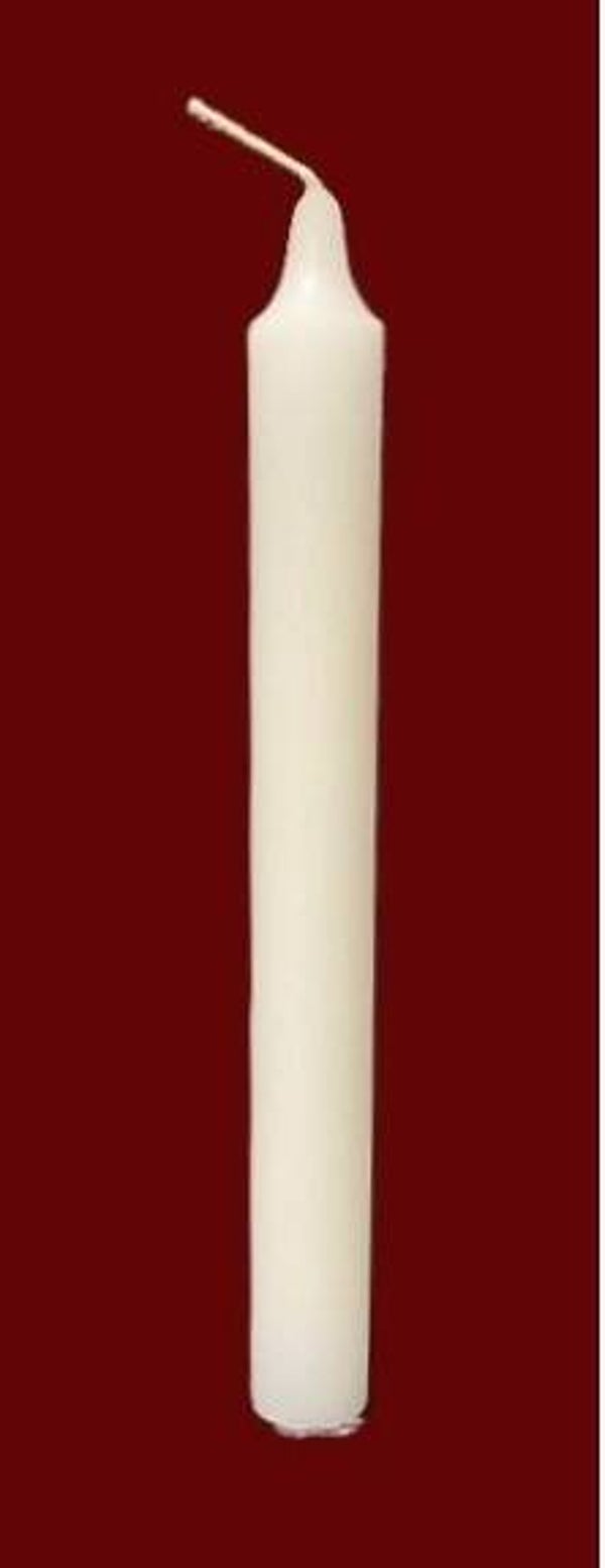 BCA001 BOUGIE BLANCHE - Teintée masse