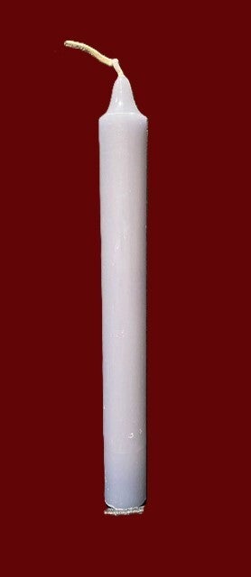 BCA020 BOUGIE ARGENT - Recouverte