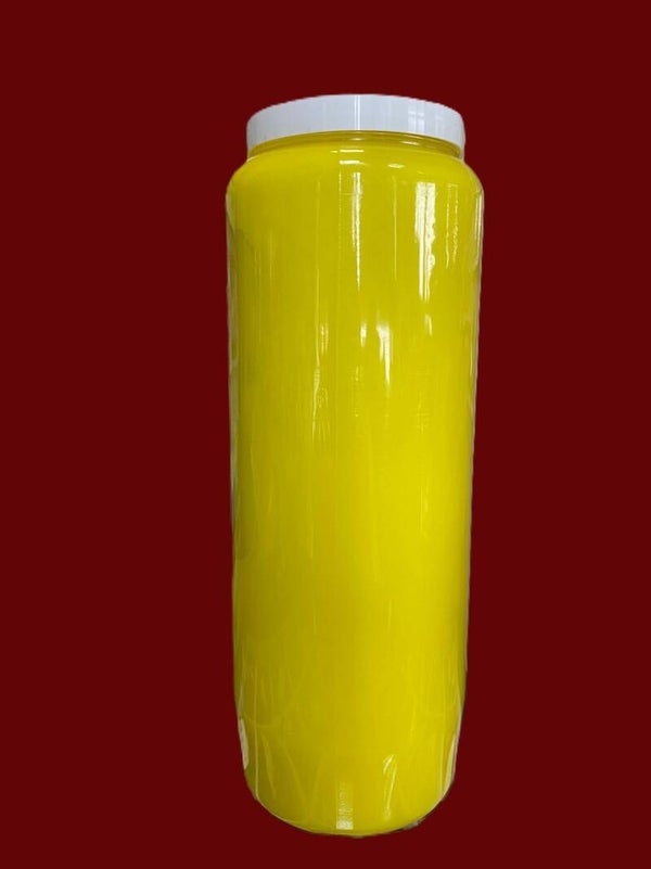 BS9004 NEUVAINE JAUNE - Bougie de 9 jours