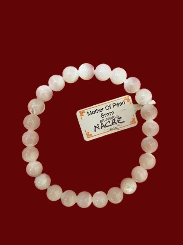 EIBC047 BRACELET NACRE 8MM