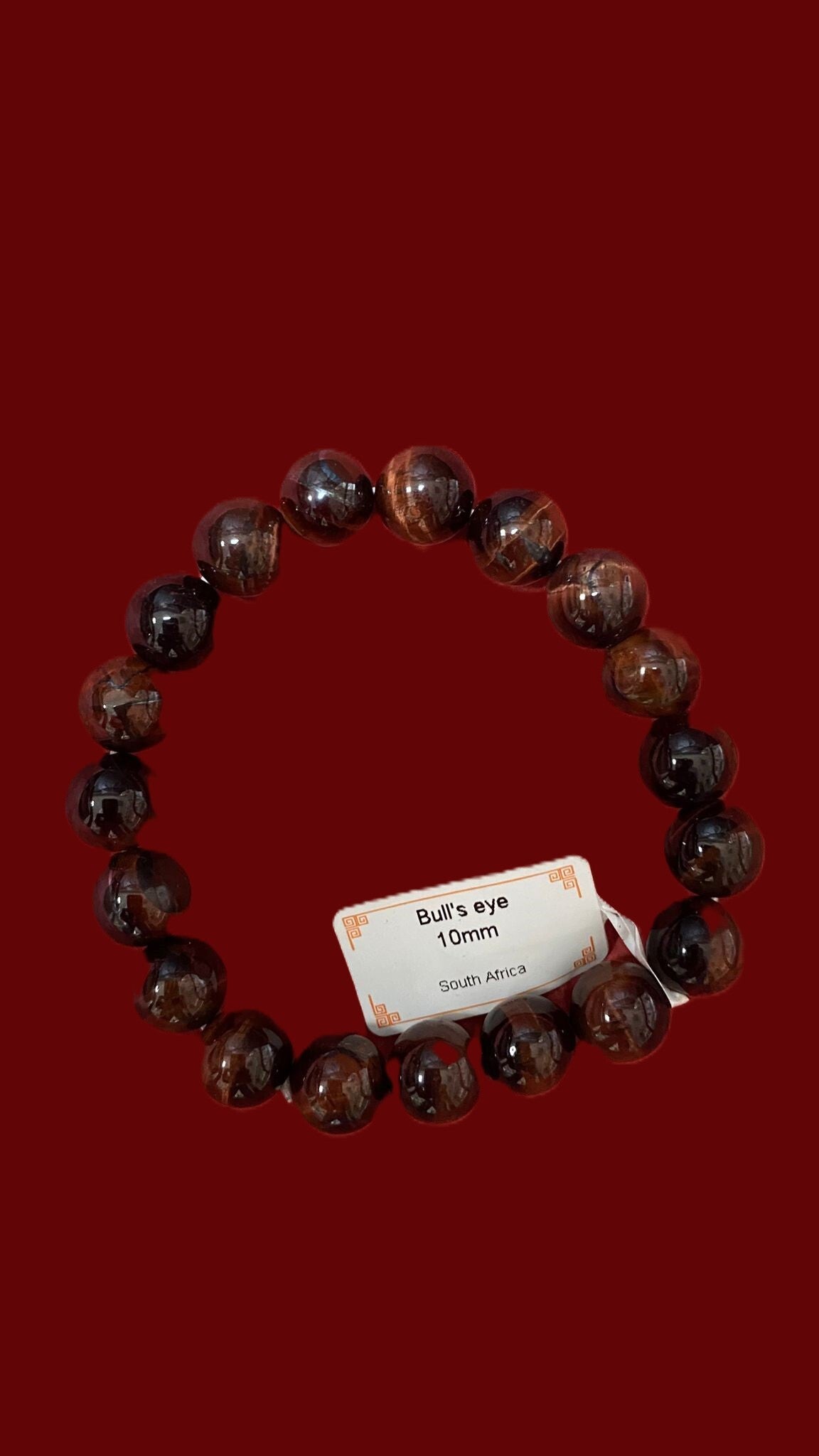 EIBC016 BRACELET OEIL DE TAUREAU 10MM