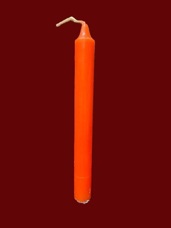 BCA008 BOUGIE ORANGE - Teintée masse