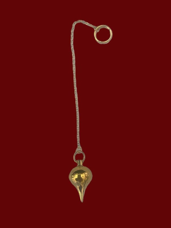 PEN002 PENDULE GOUTTE D'EAU - Doré (20g.)