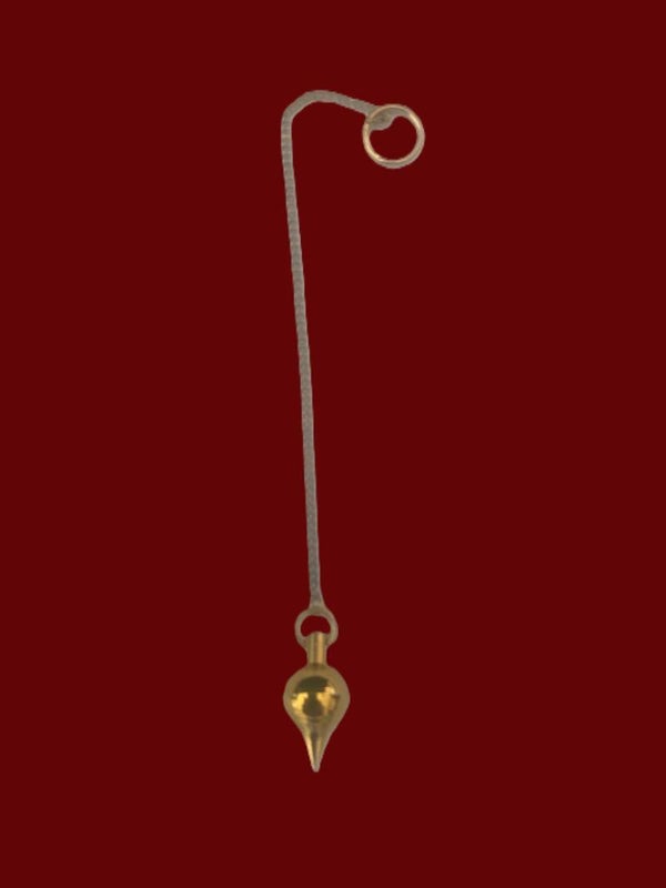 PEN003 MINI PENDULE GOUTTE D'EAU - doré (10g.)