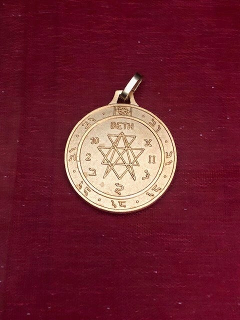 PMD004 PENTACLE HARMONIE DU COUPLE DORE