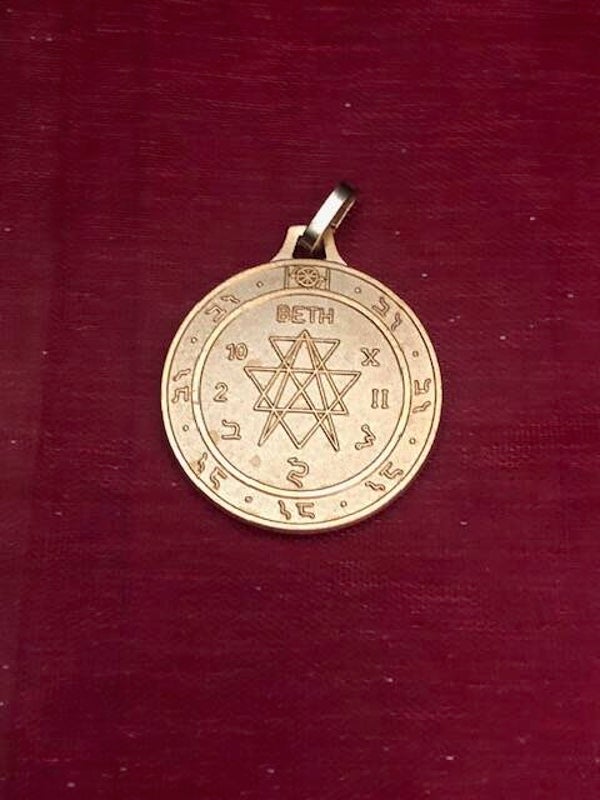 PMD004 PENTACLE HARMONIE DU COUPLE DORE
