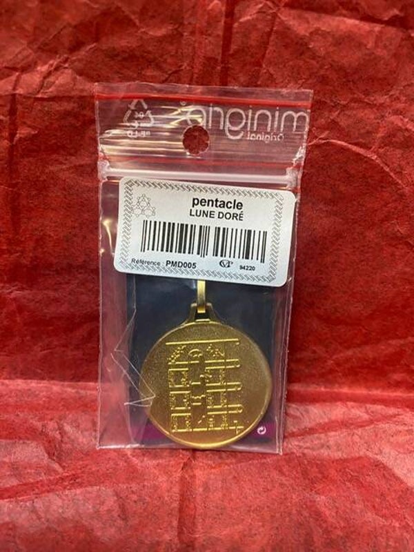 PMD005 PENTACLE LUNE DORE