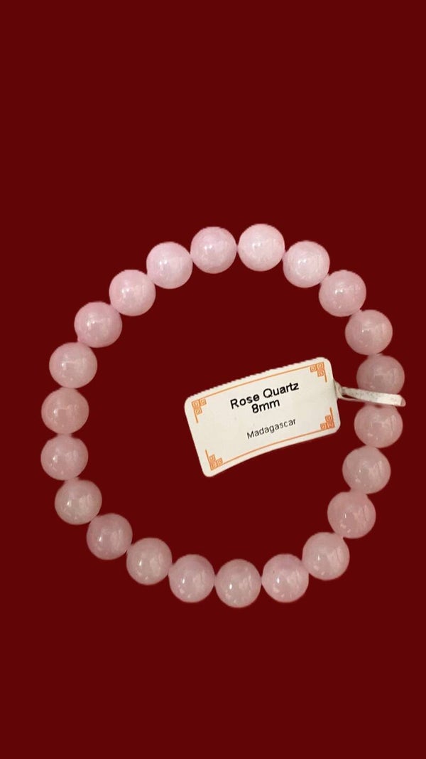 EIBC017 BRACELET QUARTZ ROSE 8MM