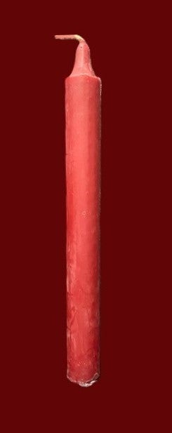 BCA011 BOUGIE ROUGE - Teintée masse