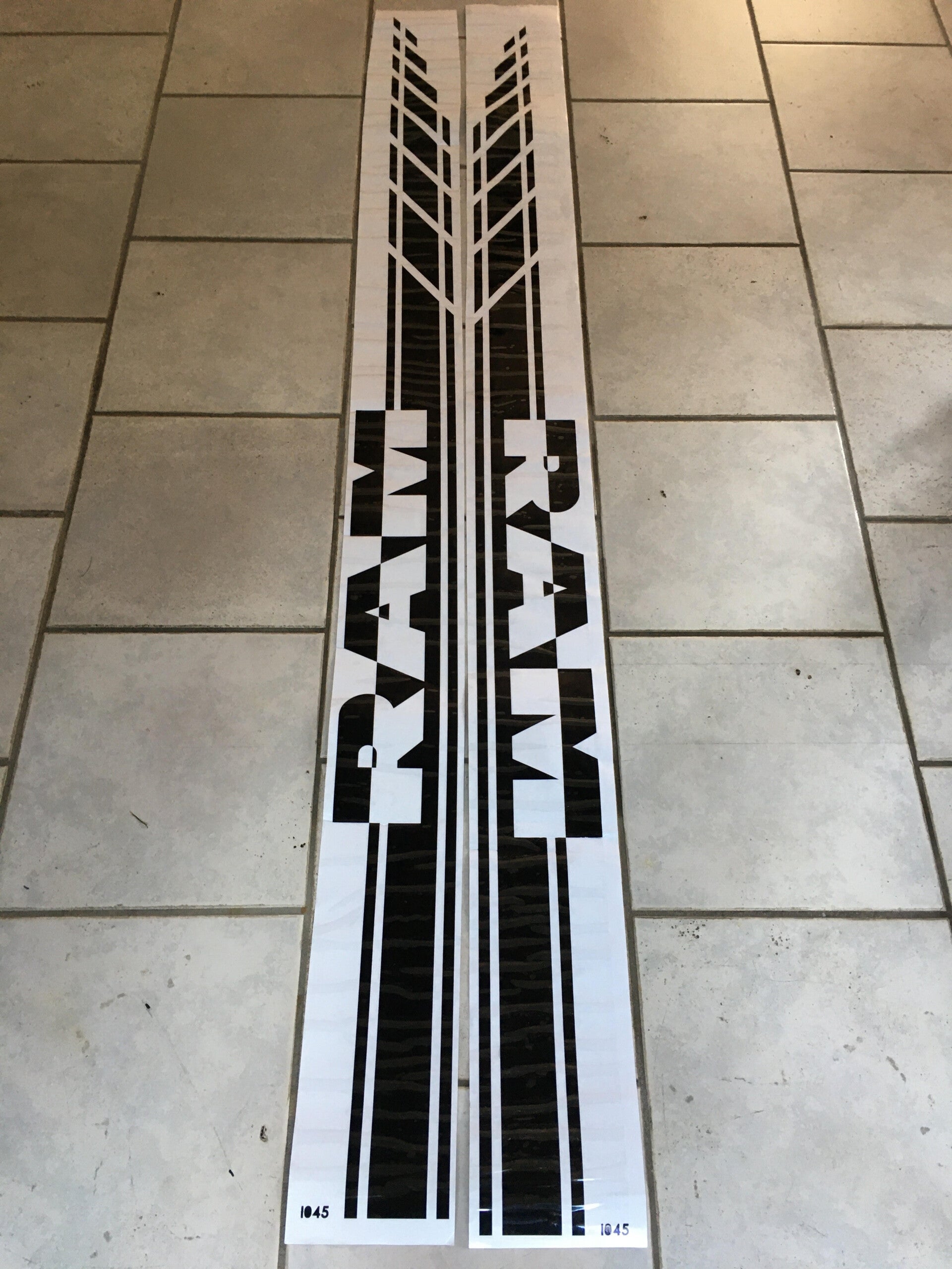 sticker set zijkant model 2