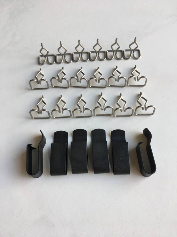 Clip set spatlappen blok