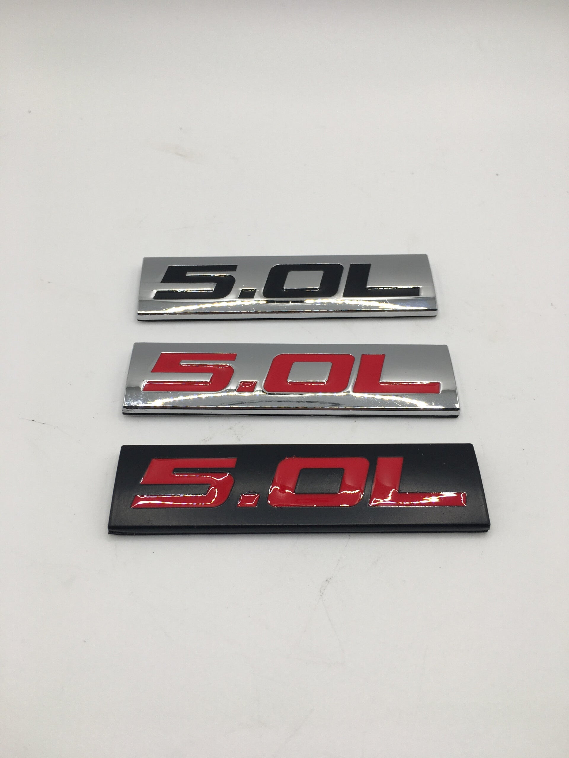 Embleem 5,0L (3 kleuren)