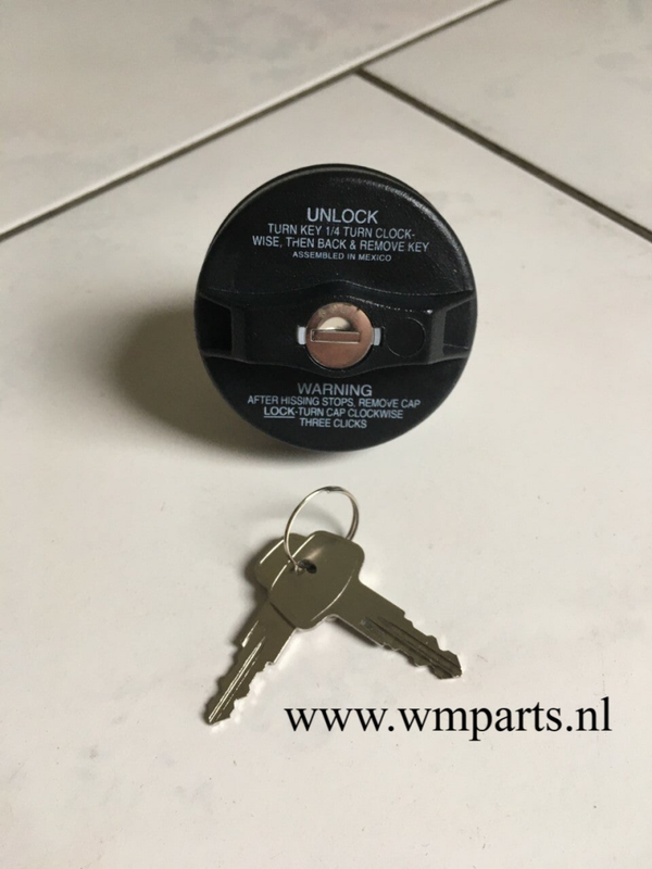 Benzine dop afsluitbaar