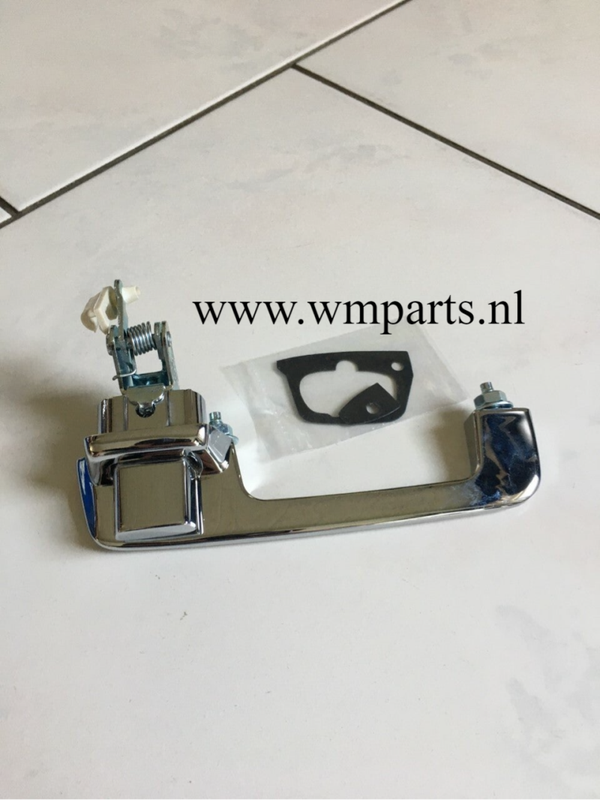 Deurhendel links chroom