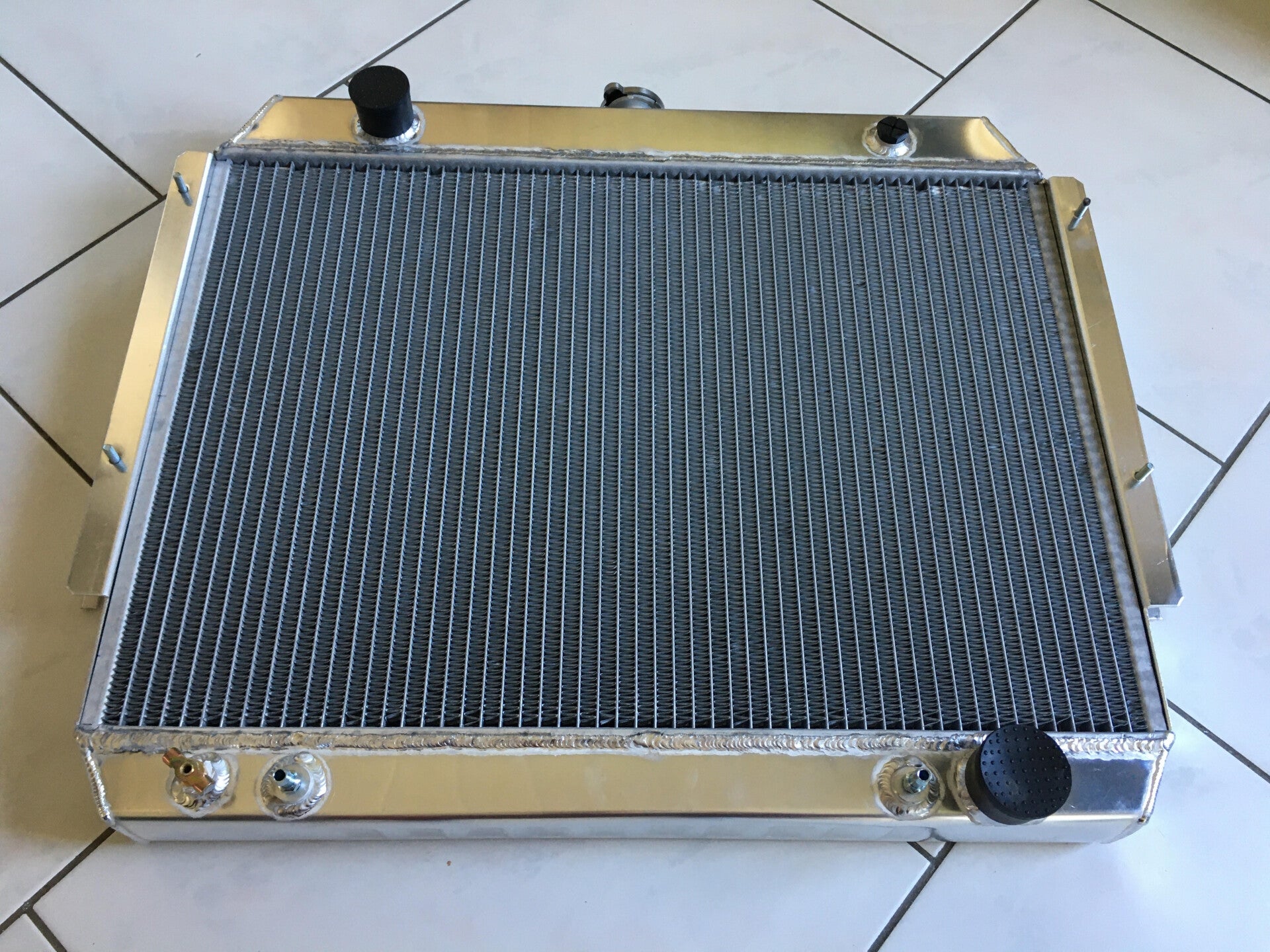 Aluminium radiator (3 rij)