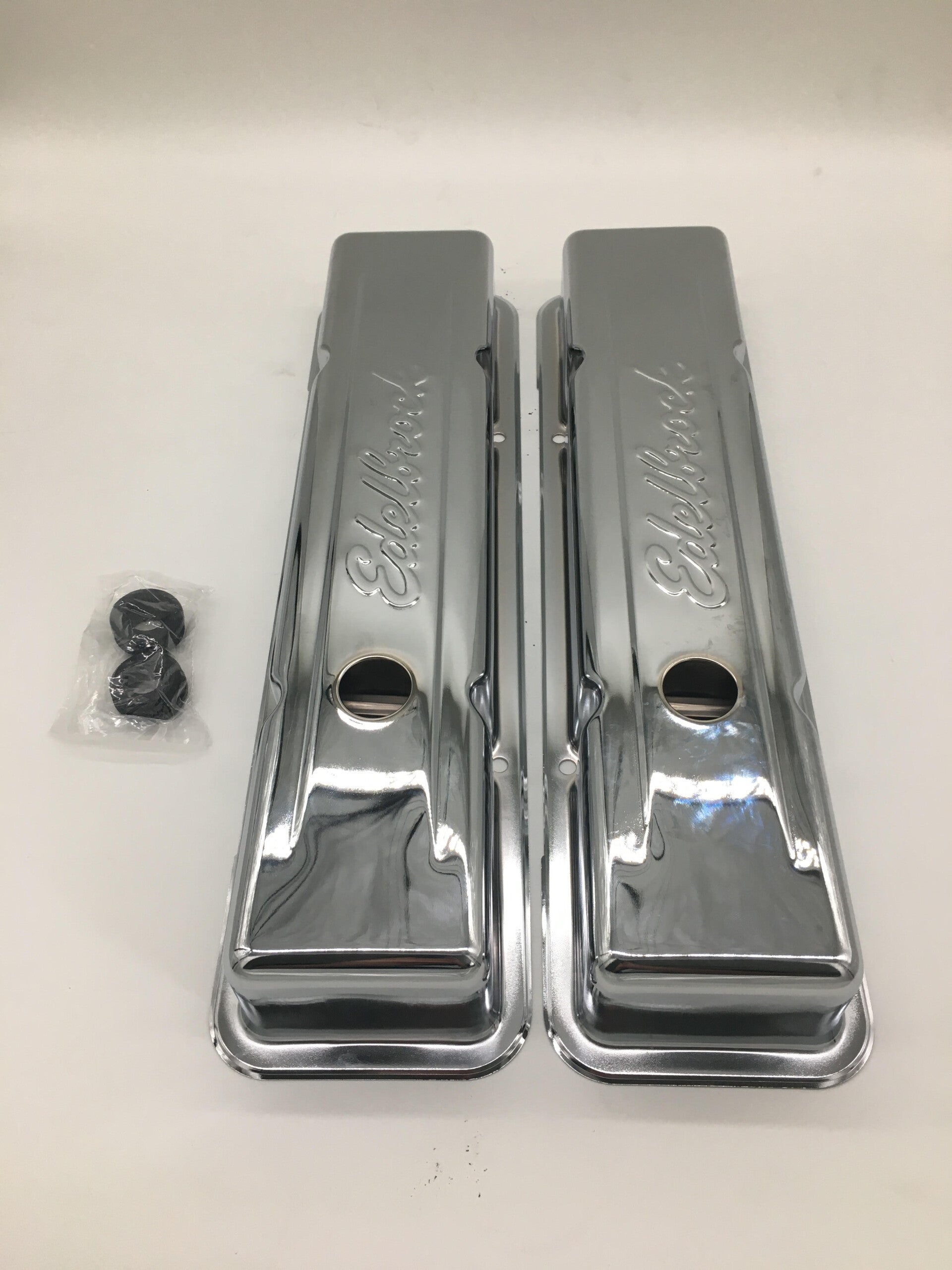 Kleppendeksel edelbrock (chroom)