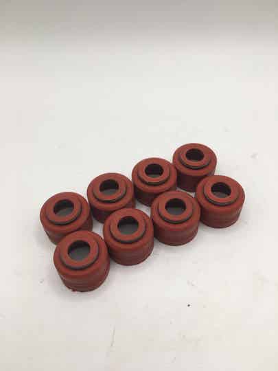 Klepsteel rubbers (set van 8)