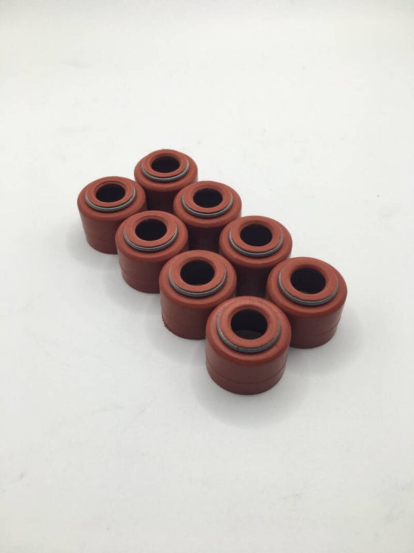 Klepsteel rubbers (set van 8) rubber