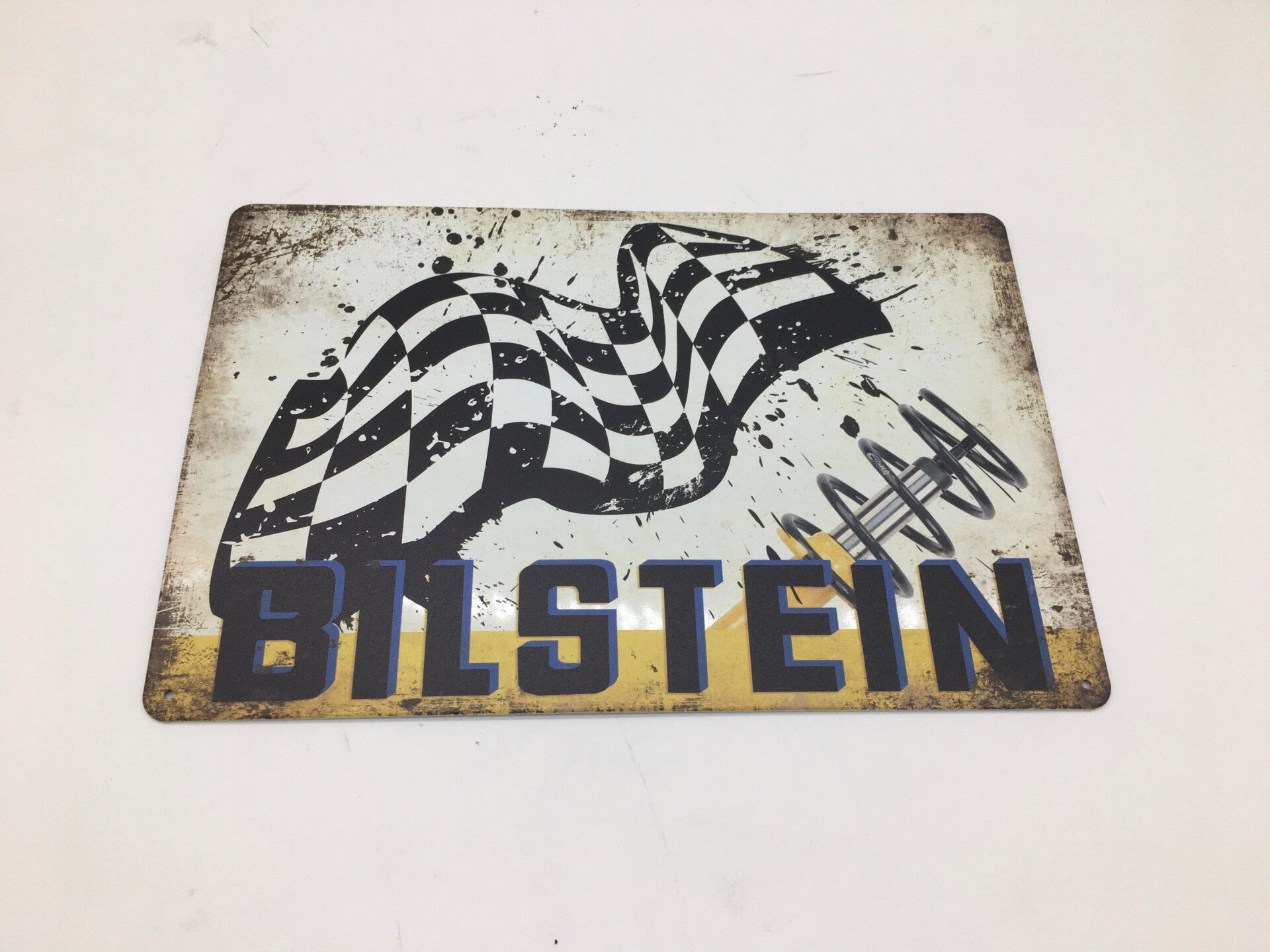 Metaal bord bilstein