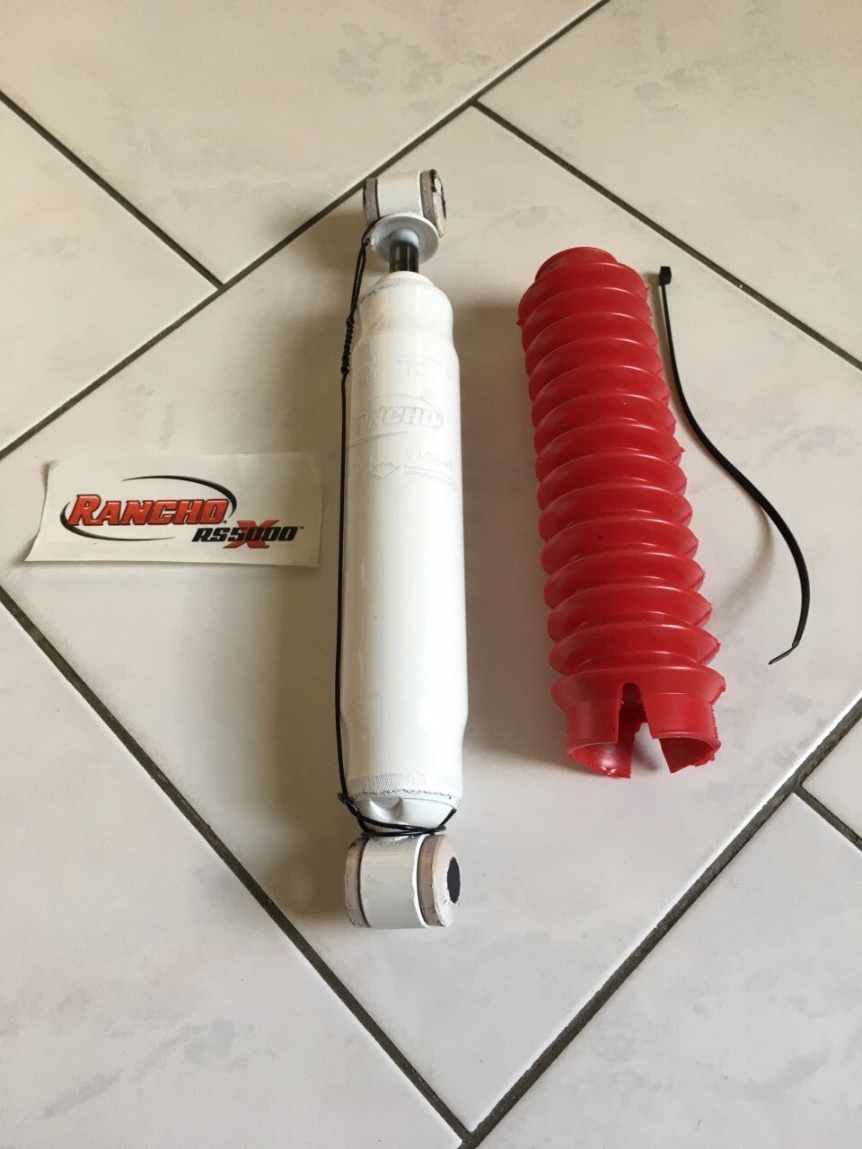 schokbreker voor rancho verlengd 2''