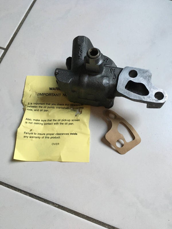 Oliepomp (hoog volume) incl. pakking