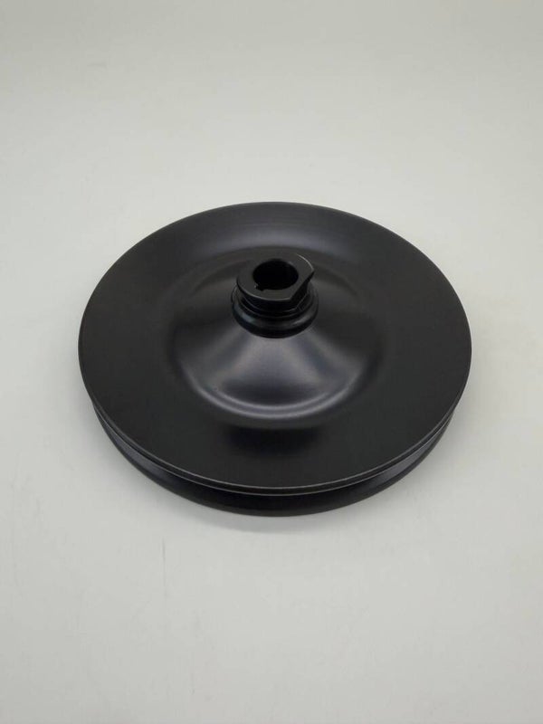 Poelie pomp stuurbekrachtiging (zwart) (Nut retained)
