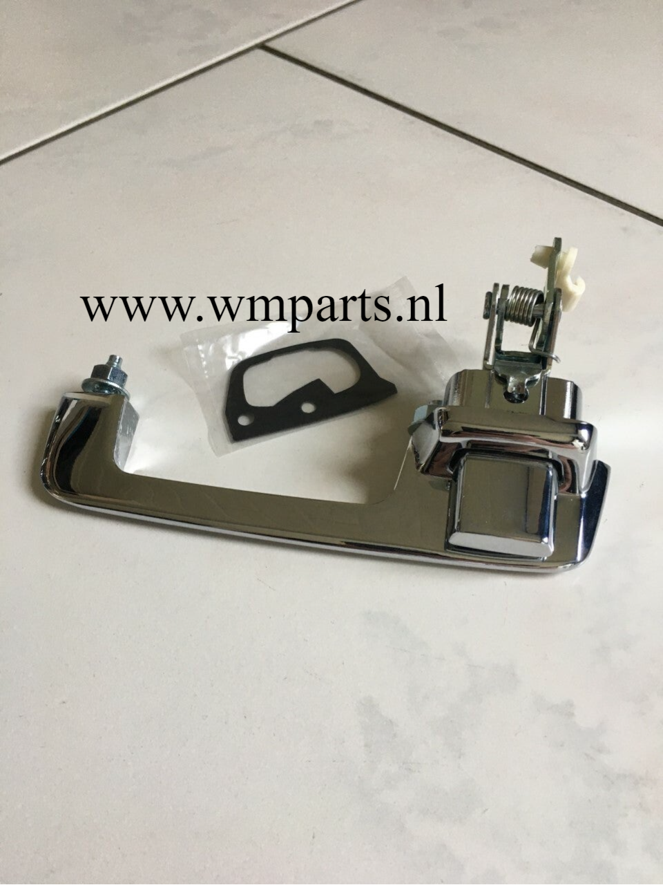 Deurhendel rechts chroom