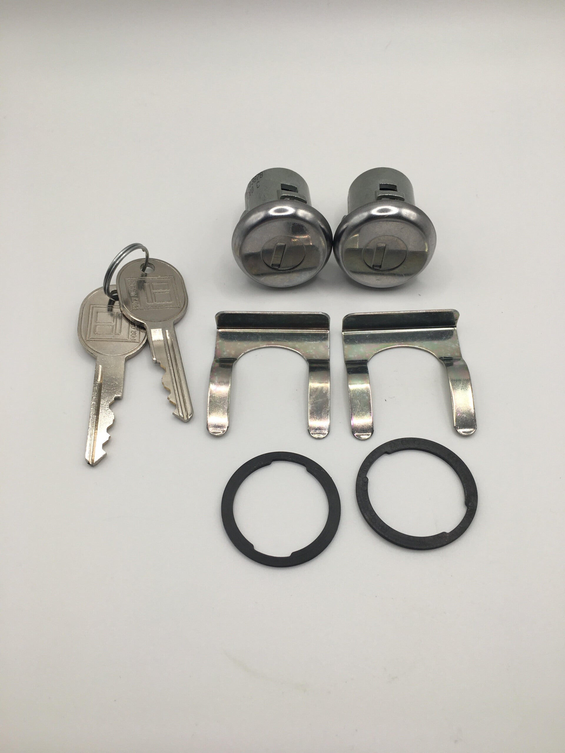 Deursloten set (chroom)