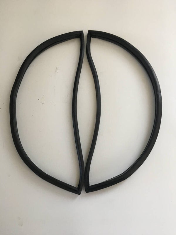 Rubber set kleine raampjes achter