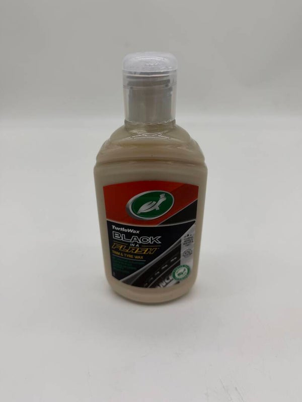 Turtle Wax 54508 Black in A Flash Gel 300ml