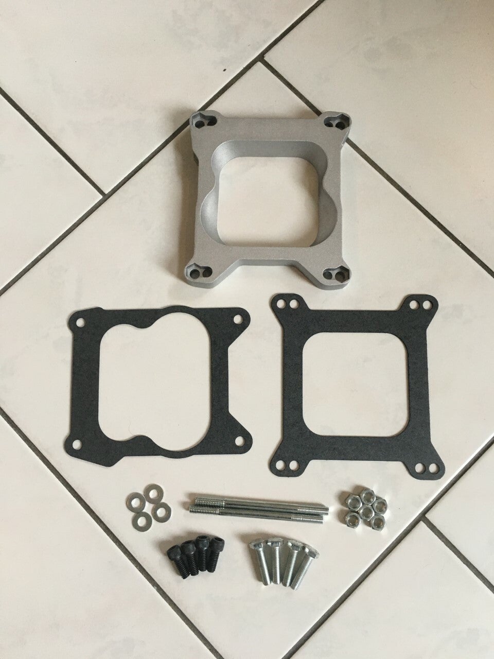 EVGATSAUTO Carburateur Interface Adaptateur de Collecteur d'Admission