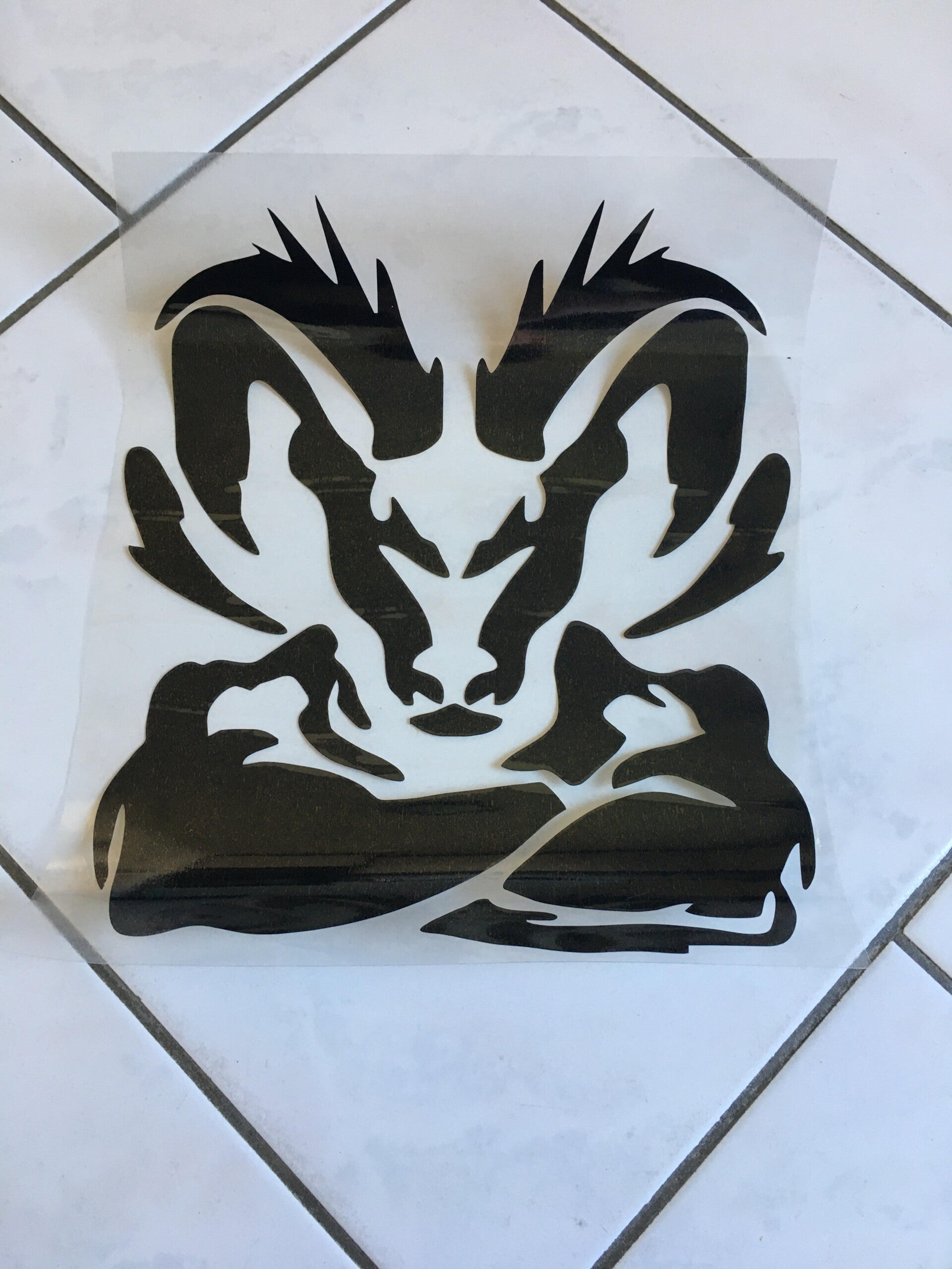 Sticker dodge ram (klein+)