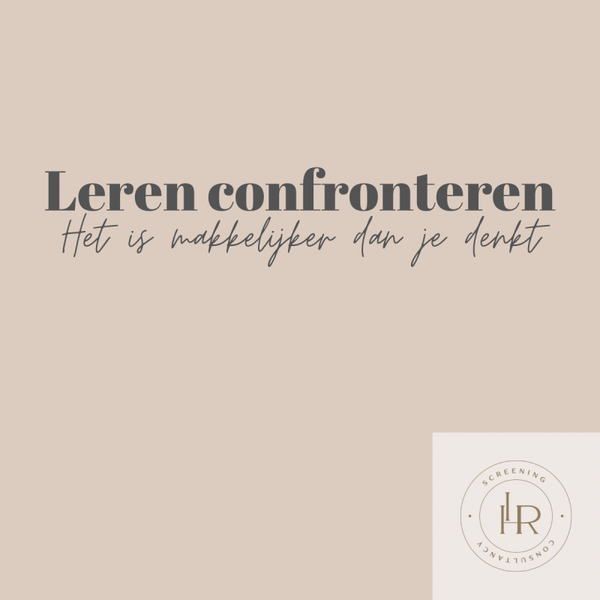 Leren confronteren
