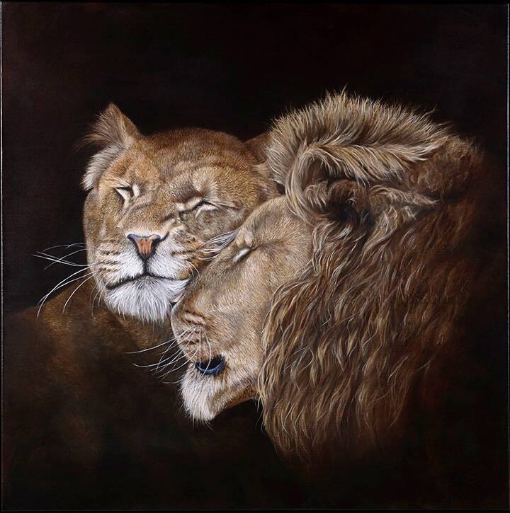 BELOVED | 90x90cm | SOLD
