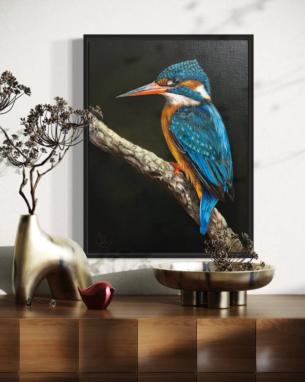 Gertje · Luxe canvas giclée kunstdruk