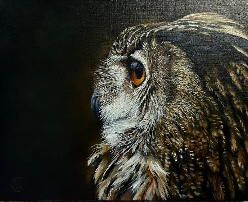 SNUGGLES | 50x40cm | SOLD