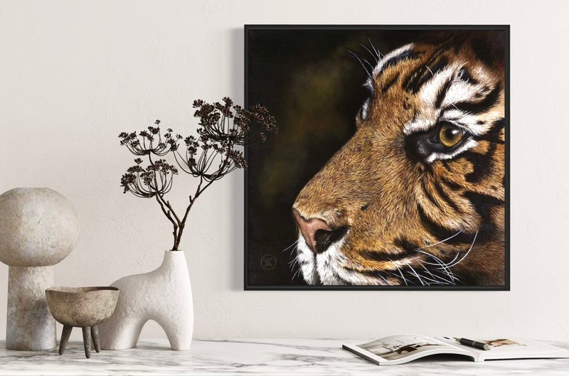 Tommy de tijger | Limited edition print
