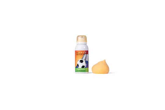 Shower Foam Orange Voetbal