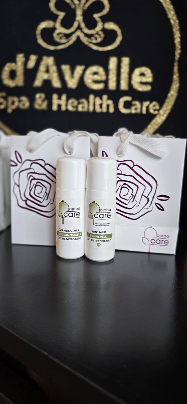 Reispakketje met Zonnemelk & Reinigingsmelk