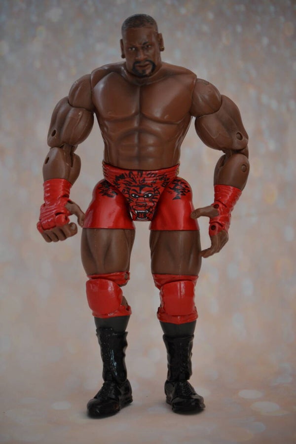 TNA Alpha Male Monty Brown Wrestling Action Figure