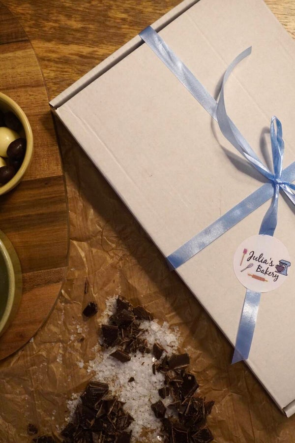 Brownies met berichtje