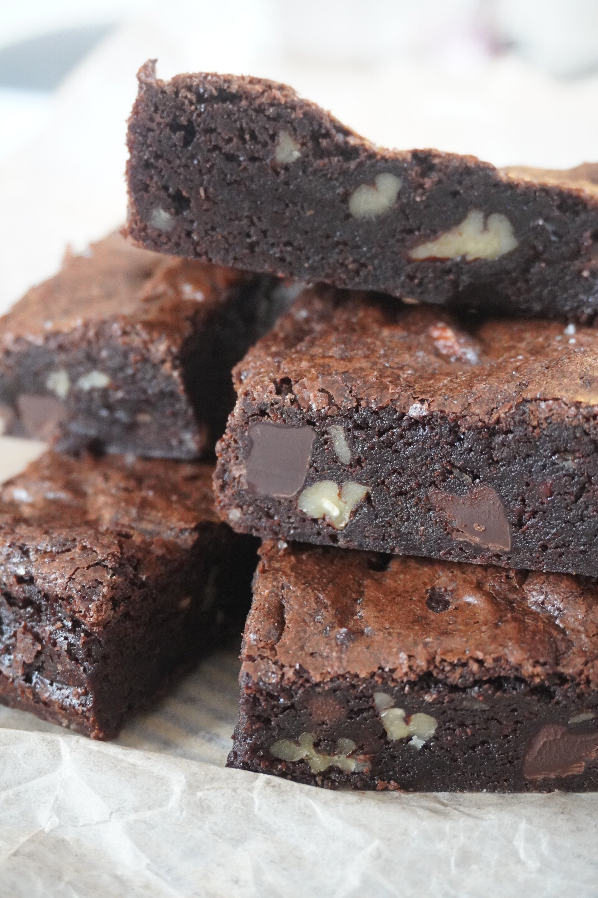 Pecan brownies